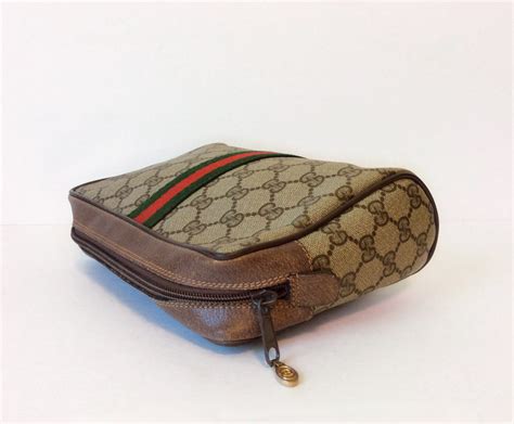 aesthetic gucci bag|vintage Gucci makeup bag.